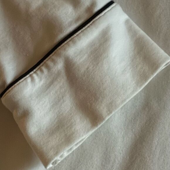 Jones New York Womens Zip Hoodie Jacket Size XL White Sailor Coastal Resort Prep - Picture 5 of 13